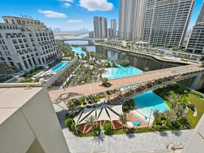 3 Bedroom Flat for Sale in Dubai Creek Harbour, Dubai - Top Floor | Rare Layout | Canal & Lagoon View