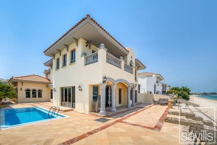 4 Bedroom Villa for Rent in Palm Jumeirah, Dubai - High Number | Full Sea & Sunset View | Vacant