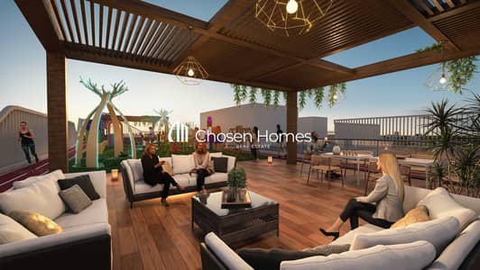 Studio for Sale in Dubai Land Residence Complex (DLRC), Dubai - Ext 16-Evening. jpg