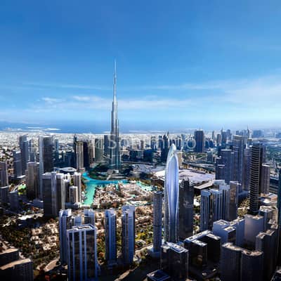 2 Bedroom Flat for Sale in Downtown Dubai, Dubai - Areal_day-final _sea line. jpg 2 Bedroom Flat for Sale in Downtown Dubai, Dubai - Areal_day-final _sea line. jpg