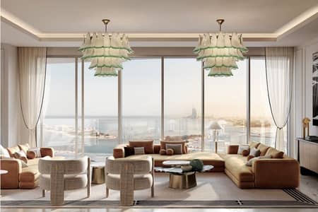 1 Bedroom Apartment for Sale in Dubai Harbour, Dubai - Palm & Burj Al Arab Views | Top Floors | Branded 1 Bedroom Apartment for Sale in Dubai Harbour, Dubai - Palm & Burj Al Arab Views | Top Floors | Branded