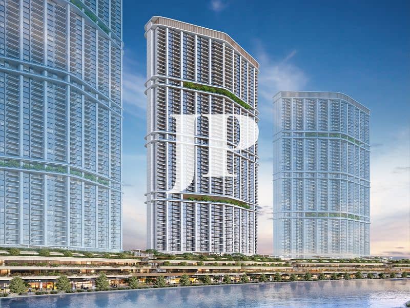 2 A6_DIMOND TOWER_CANAL SIDE_DAY VIEW_RENDER. jpg