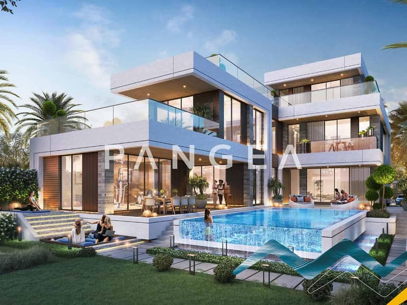 Villetta a schiera a DAMAC Lagoons,Morocco, 5 camere da letto, 3650000 AED - 16052568 Villetta a schiera a DAMAC Lagoons,Morocco, 5 camere da letto, 3650000 AED - 16052568