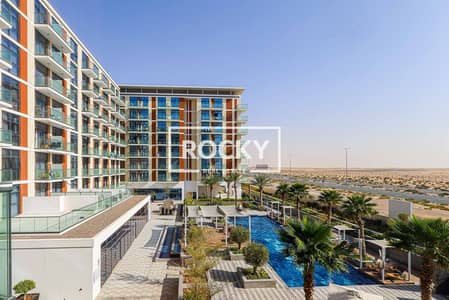 Studio zum zur Miete in Dubai South, Dubai - Dubai South Celestia B - balcony (2). JPG