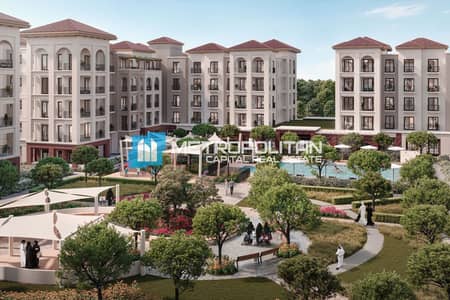 2 Bedroom Flat for Sale in Zayed City, Abu Dhabi - Granada | 2BR+M w/ Balcony | Premium Facilities