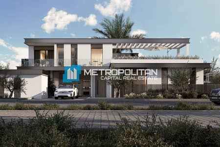 4 Bedroom Villa for Sale in Al Hudayriat Island, Abu Dhabi - HOT PRICE | Beachfront| 4BR+Maids | ORIGINAL PRICE
