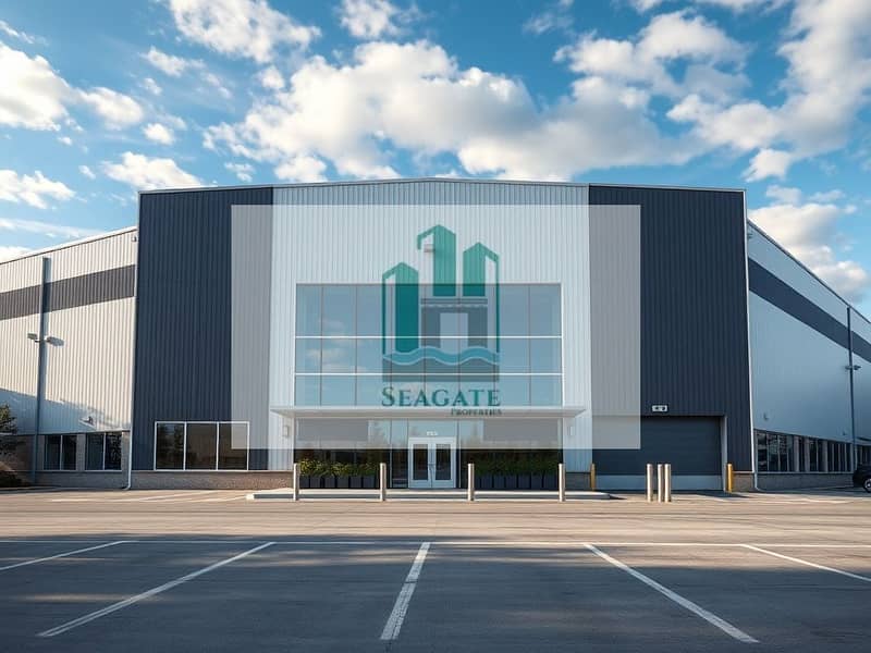 2 Photorealistic_exterior_view_of_a_modern_industrial_warehouse_building_similar_architectural_style_to_the_reference_large_rectangular_structure_with_clean_light_gray_metal_facade_panels_bold_dark_gray_vertical_sectio. jpeg