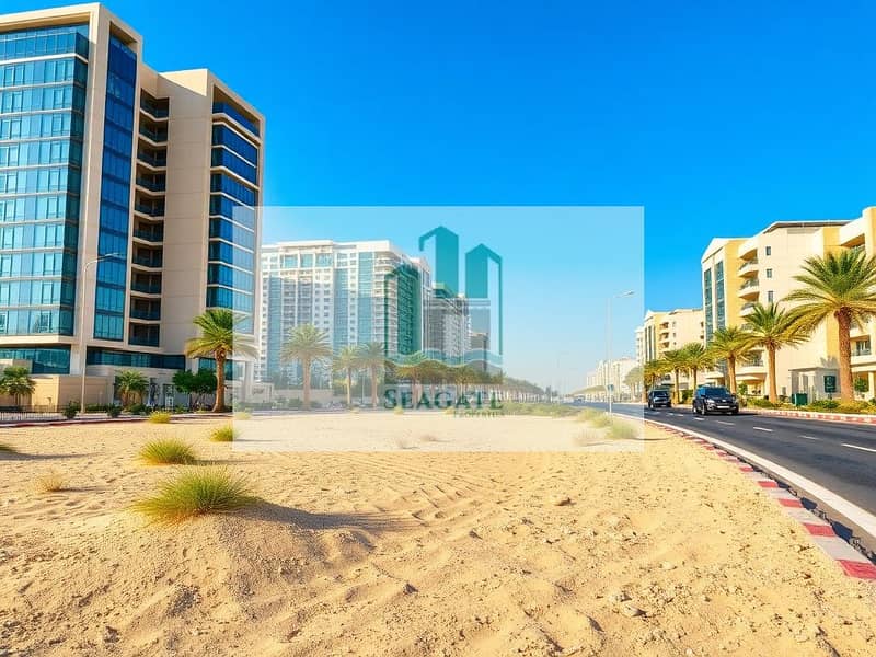 2 A_residential_sandy_plot_located_in_a_well_developed_area_of_the_UAE_alongside_a_modern_road. _The_plot_is_mostly_sandy_with_a_few_patches_of_grass_showcasing_the_desert_landscape. _Surrounding_it_are_sleek_contemporar. jpeg