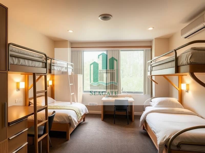 2 An_interior_view_of_a_spacious_bedroom_designed_for_staff_accommodation_accommodating_six_people. _The_room_features_three_sets_of_bunk_beds_with_cozy_bedding_in_each_bunk. _There_are_personal_storage_lockers_for_each_. jpeg