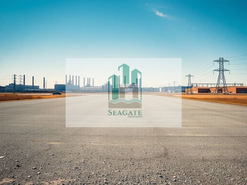 2 A_large_industrial_plot_of_land_intended_for_development_completely_devoid_of_any_vehicles. _The_scene_features_an_expansive_flat_area_with_a_gravel_surface_surrounded_by_industrial_buildings_in_the_background_includi. jpeg