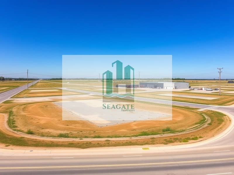 A_broad_view_of_industrial_land_containing_several_empty_lots_available_for_development. _The_area_showcases_flat_terrain_with_a_mixture_of_gravel_and_grass_surrounded_by_access_roads. _A_few_industrial_buildings_are_i. jpeg A_broad_view_of_industrial_land_containing_several_empty_lots_available_for_development. _The_area_showcases_flat_terrain_with_a_mixture_of_gravel_and_grass_surrounded_by_access_roads. _A_few_industrial_buildings_are_i. jpeg