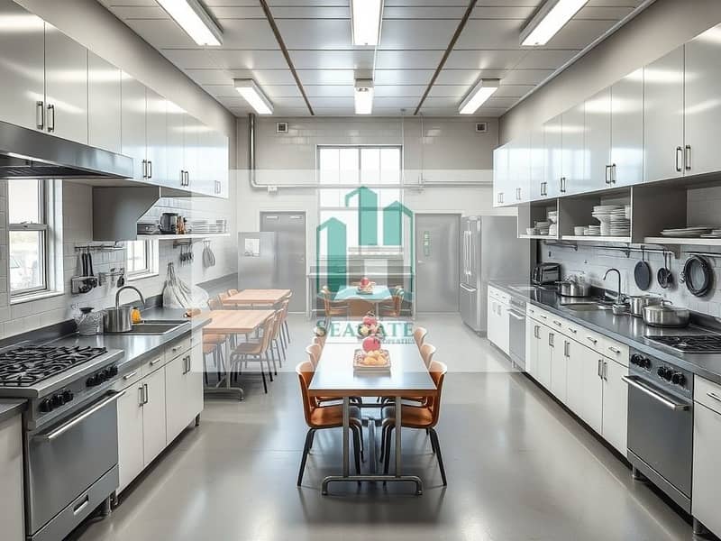 3 A_shared_kitchen_designed_for_a_labor_camp_in_an_industrial_location. _The_kitchen_features_multiple_cooking_stations_with_durable_stainless_steel_surfaces_and_gas_stoves. _There_are_communal_dining_tables_and_chairs_f. jpeg