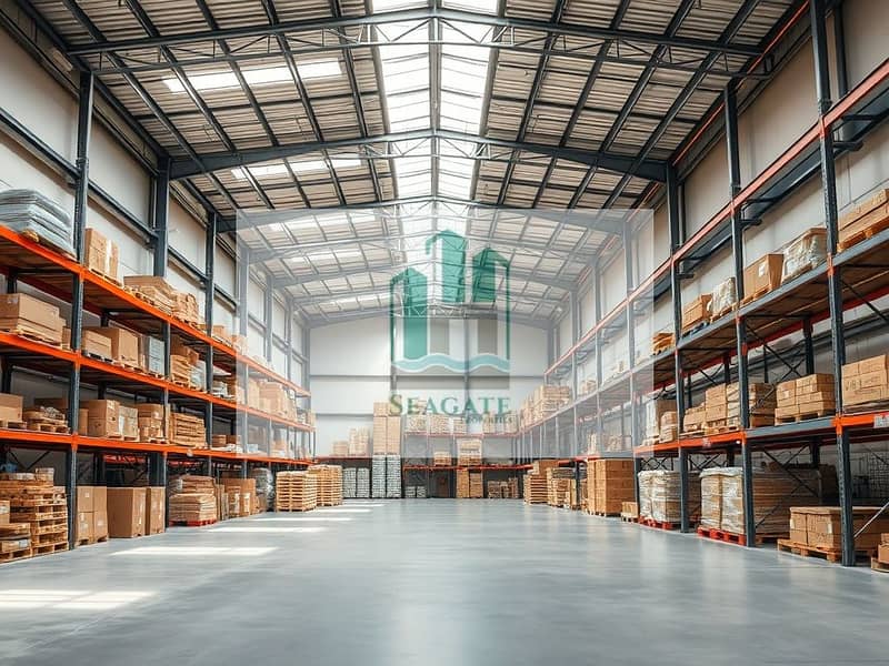 4 An_interior_view_of_a_modern_warehouse_featuring_a_large_open_layout. _The_space_has_high_ceilings_and_is_well_lit_with_natural_light_coming_from_skylights. _Industrial_shelving_lines_the_walls_with_various_goods_neatl. jpeg