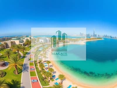 ارض سكنية للبيع في جزيرة المرجان، رأس الخيمة - A_panoramic_view_of_Morjan_Island_in_Dubai_showcasing_its_beautiful_beachfront_luxury_resorts_and_lush_greenery. _The_scene_includes_modern_architecture_against_a_backdrop_of_clear_blue_skies_and_calm_waters. _The_isla. jpeg ارض سكنية للبيع في جزيرة المرجان، رأس الخيمة - A_panoramic_view_of_Morjan_Island_in_Dubai_showcasing_its_beautiful_beachfront_luxury_resorts_and_lush_greenery. _The_scene_includes_modern_architecture_against_a_backdrop_of_clear_blue_skies_and_calm_waters. _The_isla. jpeg