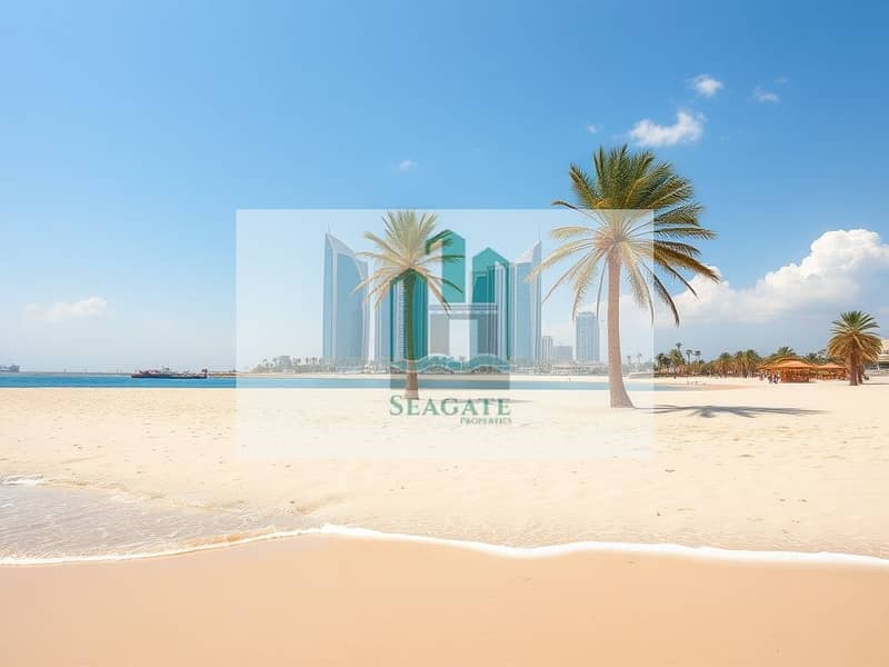 2 A_serene_view_of_an_empty_plot_on_Morjan_Island_Beach_in_Dubai. _The_scene_showcases_a_soft_sandy_beach_with_gentle_waves_lapping_at_the_shore. _In_the_background_there_are_modern_skyscrapers_reflecting_in_the_water. _T. jpeg