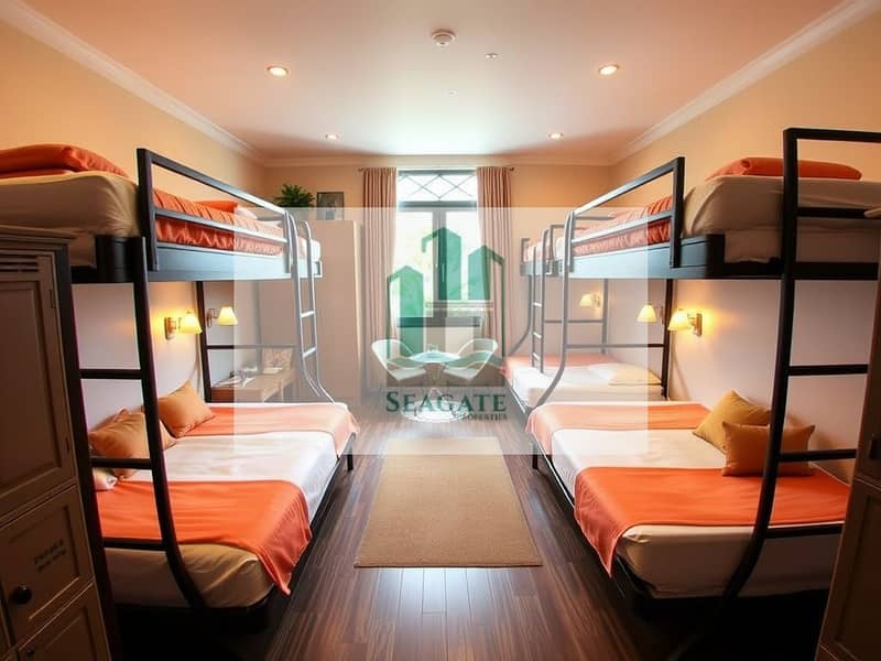 4 A_spacious_bedroom_designed_for_accommodating_eight_people. _The_room_features_four_sets_of_bunk_beds_with_comfortable_mattresses_and_bright_bedding. _There_are_personal_lockers_for_each_occupant_and_a_large_window_pro. jpeg
