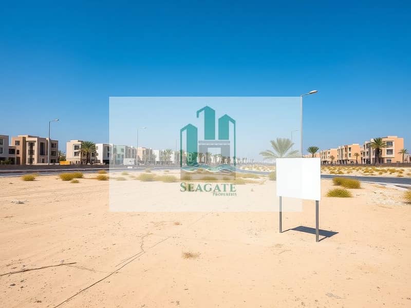2 An_empty_residential_plot_in_the_UAE_located_one_block_from_a_road. _The_scene_depicts_a_barren_sandy_terrain_with_sparse_vegetation_surrounded_by_modern_residential_buildings_in_the_background. _The_road_is_visible_in. jpeg