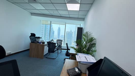 Other Commercial for Rent in Business Bay, Dubai - Ready to move office space for rent | Burj Khalifa View | High Floor Other Commercial for Rent in Business Bay, Dubai - Ready to move office space for rent | Burj Khalifa View | High Floor
