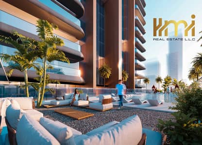 2 habitaciones Apartamento para en Venta en Al Khan, Sharjah - V3 Pool copyEDITED. jpg
