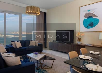 2 Schlafzimmer Hotel Apartment zum zur Miete in Dubai Media City, Dubai - VPVD_Avani_-Superior-Seaview-2-Bedroom-Apartment-Livingroom. jpg 2 Schlafzimmer Hotel Apartment zum zur Miete in Dubai Media City, Dubai - VPVD_Avani_-Superior-Seaview-2-Bedroom-Apartment-Livingroom. jpg