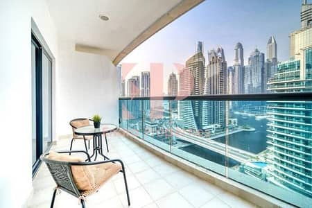 1 habitación Apartamento para en Alquiler en Dubai Marina, Dubai - Apartamento en Dubai Marina，Time Place, 1 dormitorio, 110000 AED - 16058783