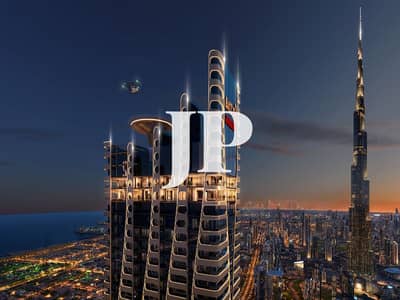3 Schlafzimmer Wohnung zum zum Verkauf in Business Bay, Dubai - Bayz 102 Penthouse Exterior cam4_rev. jpg 3 Schlafzimmer Wohnung zum zum Verkauf in Business Bay, Dubai - Bayz 102 Penthouse Exterior cam4_rev. jpg