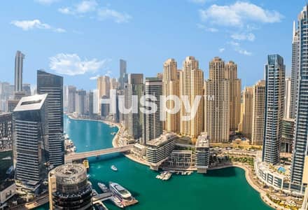 1 Bedroom Flat for Sale in Dubai Marina, Dubai - Vacant On Transfer | High Floor | Full Marina View