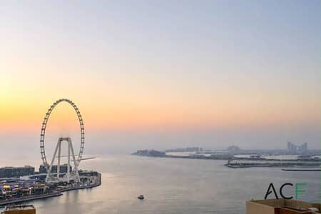 2 Bedroom Apartment for Rent in Jumeirah Beach Residence (JBR), Dubai - High Floor | Sea Views | Furnished