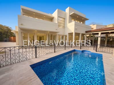 5 Bedroom Villa for Rent in Arabian Ranches, Dubai - Pool | Upgraded | New AC | Park Back | Gem 5 Bedroom Villa for Rent in Arabian Ranches, Dubai - Pool | Upgraded | New AC | Park Back | Gem