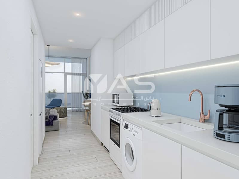 3 Apartment units- Studio kitchen. jpg