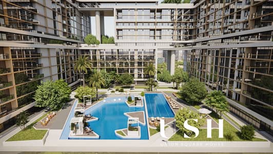 2 Camere Appartamento in Vendita a Sobha Hartland, Dubai - Courtyard shot. jpg 2 Camere Appartamento in Vendita a Sobha Hartland, Dubai - Courtyard shot. jpg