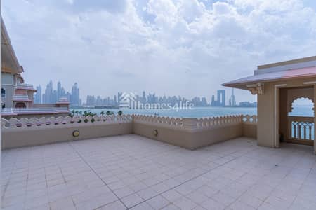 3 Bedroom Flat for Rent in Palm Jumeirah, Dubai - Mesmerizing View Furnished Huge Terrace