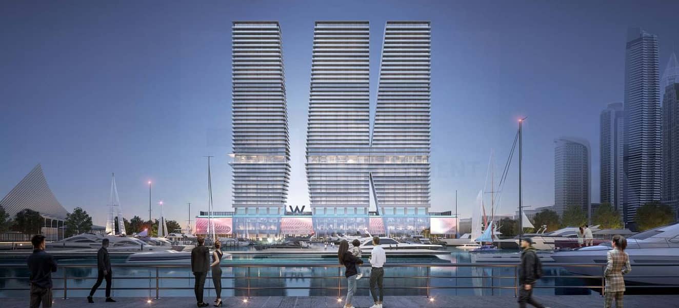 11 W residence front towers view. png