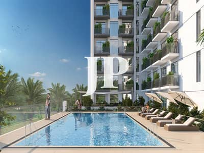 Appartement de 2 chambres à à vendre à Al Furjan, Dubai - Amber_ Pool View. jpg
