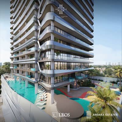 2 habitaciones Apartamento para en Venta en Dubai Sports City, Dubai - HH2_Day_Facade_Close Up. png 2 habitaciones Apartamento para en Venta en Dubai Sports City, Dubai - HH2_Day_Facade_Close Up. png