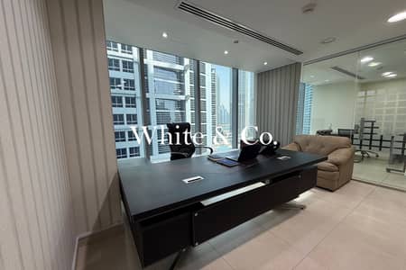 Office for Rent in Business Bay, Dubai - Furnished | Partitioned | Available Now