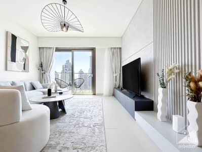 2 Camere Appartamento in affitto a Downtown Dubai, Dubai - Crown Tower - 3501- Living-5. jpg 2 Camere Appartamento in affitto a Downtown Dubai, Dubai - Crown Tower - 3501- Living-5. jpg