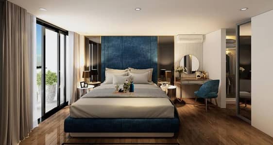 2 Schlafzimmer Wohnung zum zum Verkauf in Dubai Studio City, Dubai - can-ho-la-cosmo-residences-4-2. jpg 2 Schlafzimmer Wohnung zum zum Verkauf in Dubai Studio City, Dubai - can-ho-la-cosmo-residences-4-2. jpg
