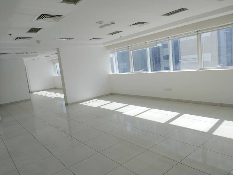 Ready Chiller free 980sqft office with partitions en-suit pantry and toilet 75k