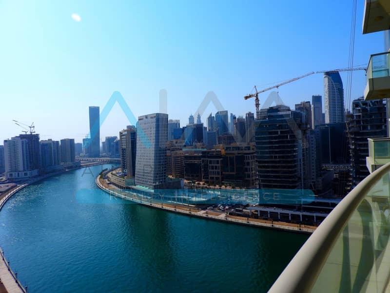 5 Over Looking Dubai Canal | Neat & Clean Unit |  For  Rent 1bed Apt