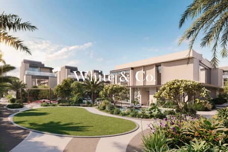 4 Bedroom Villa for Sale in Mohammed Bin Rashid City (MBR City), Dubai - Corner unit | Big Plot | On Pool and Park 4 Bedroom Villa for Sale in Mohammed Bin Rashid City (MBR City), Dubai - Corner unit | Big Plot | On Pool and Park