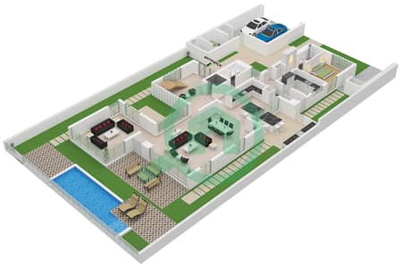 The Acres (Phase 2) - 5 Bedroom Villa Type/unit G / UNIT 5BR(M) Floor plan