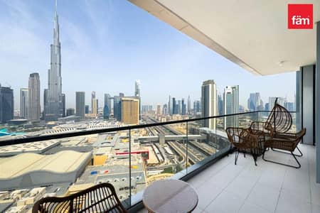 3 Bedroom Flat for Rent in Downtown Dubai, Dubai - Largest 3BR+Maid | Mall Access | Burj View 3 Bedroom Flat for Rent in Downtown Dubai, Dubai - Largest 3BR+Maid | Mall Access | Burj View