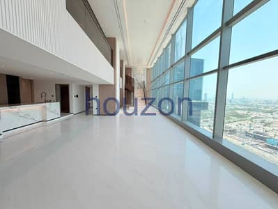 3 Bedroom Apartment for Rent in Dubai World Trade Centre (DWTC), Dubai - Modern Duplex 3BR+M/R Penthouse | Burj View