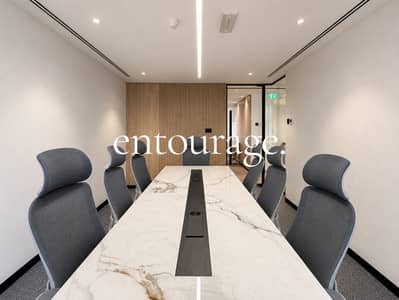 Office for Rent in Jumeirah Lake Towers (JLT), Dubai - Furnished| Mid-floor | Lake view Office for Rent in Jumeirah Lake Towers (JLT), Dubai - Furnished| Mid-floor | Lake view