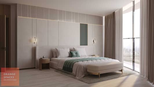 2 Schlafzimmer Wohnung zum zum Verkauf in Business Bay, Dubai - Aquarise Bedroom-1. jpg 2 Schlafzimmer Wohnung zum zum Verkauf in Business Bay, Dubai - Aquarise Bedroom-1. jpg