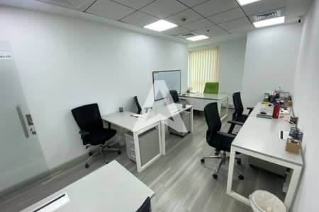 Office for Rent in Sheikh Zayed Road, Dubai - Furnished Office Business Centre Size 240 sqft