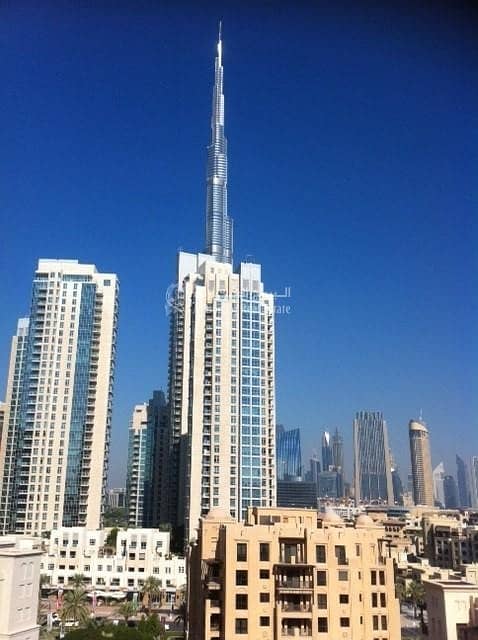 Beautiful and spacious 4 BR + maids with Burj View