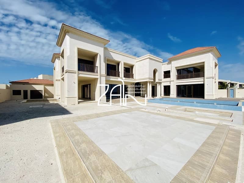 Beachfront 7BR Mansion on a Huge Plot with Pool