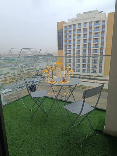 1 Schlafzimmer Wohnung zum zur Miete in Al Furjan, Dubai - Balcony . jpeg 1 Schlafzimmer Wohnung zum zur Miete in Al Furjan, Dubai - Balcony . jpeg